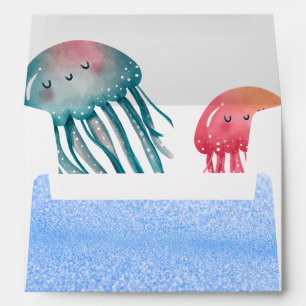 Two of a Kind Twin Jellyfish  Envelope