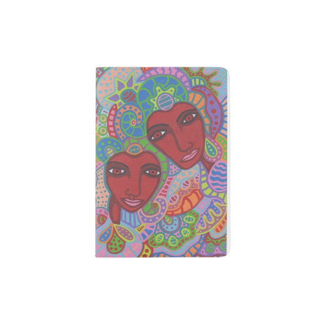 Two of Hearts Passport Holder (Front)