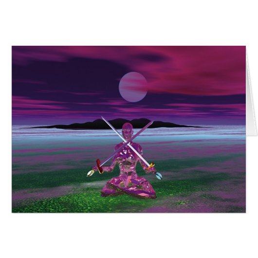 Two of Swords Cards (Front Horizontal)