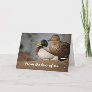 Two of Us Christmas Card