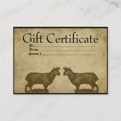 Two Ol Goats_ Prim Gift Certificate Cards