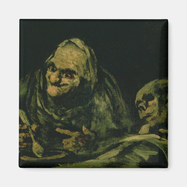 Two Old Men Eating Magnet (Front)