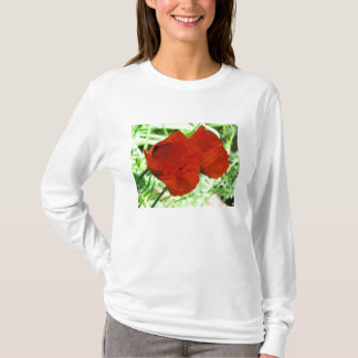 Two Oriental Poppies Flower Photo T-Shirt