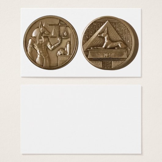 Two Ounce .999 Fine Silver Egyptian Coin (Front & Back)