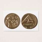 Two Ounce .999 Fine Silver Egyptian Coin (Front)