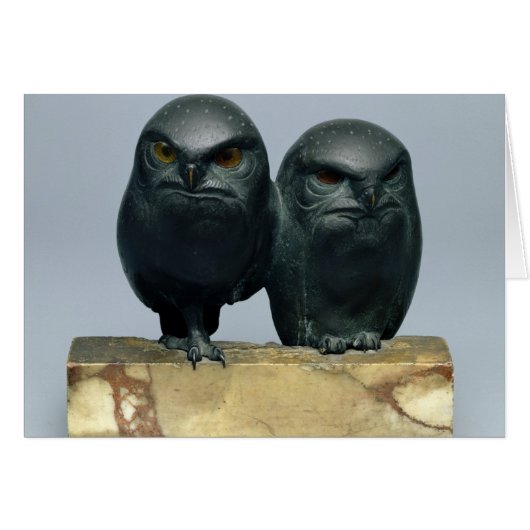 Two Owls, 1903-04 Cards (Front Horizontal)
