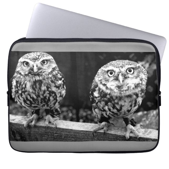 Two Owls Laptop Sleeve (Front)