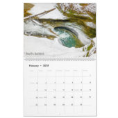 Two-Page, Large Calendar - Hocking Hills 2016 (Feb 2025)