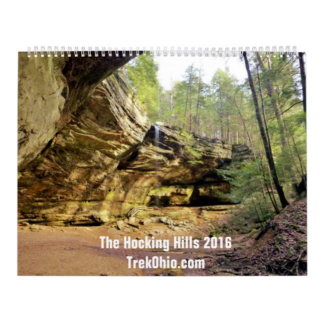 Two-Page, Large Calendar - Hocking Hills 2016 (Cover)