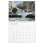 Two-Page, Large Calendar - Hocking Hills 2016 (Jan 2025)