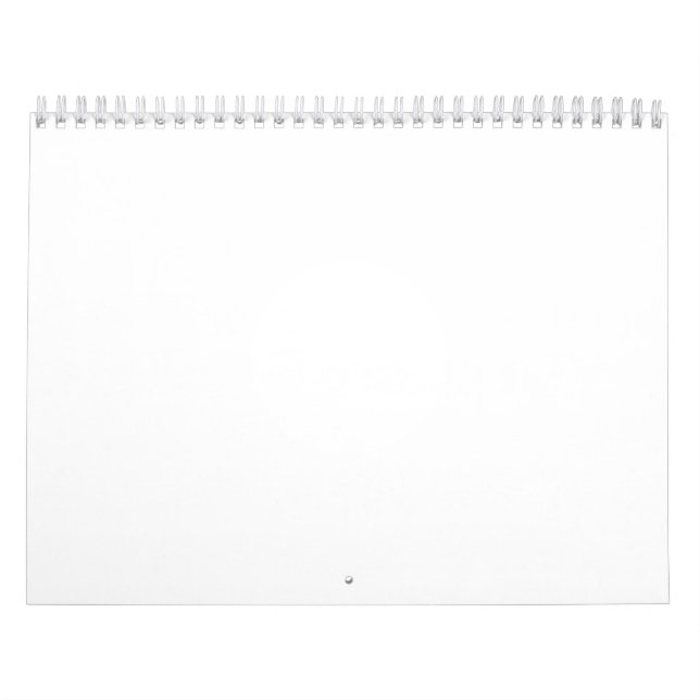 Two Page MediumCalendar, White Calendar (Cover)