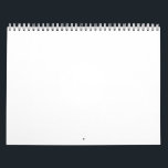 Two Page MediumCalendar, White Calendar<br><div class="desc">Create your own white personalizable,  minimalist style which can be easily updated with your Photo and text. If you need any help personalizing this product,  please contact me using the message button below and I will be happy to help.</div>