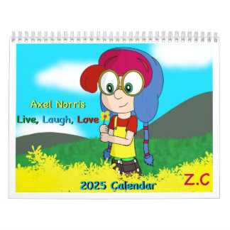 Two Page MediumCalendar, White Calendar