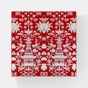 TWO PAGODAS PAPERWEIGHT