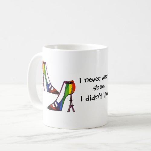 Two Pair of Makebelieve Shoes Mug