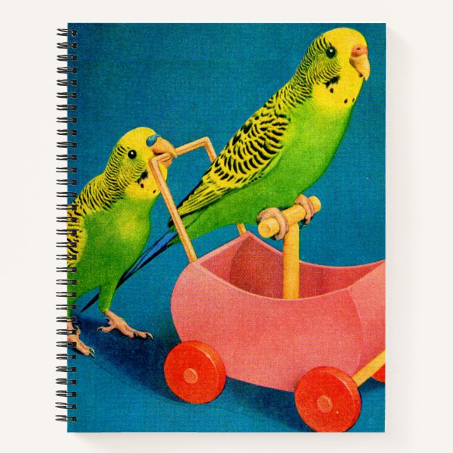 two parakeets notebook (Front)