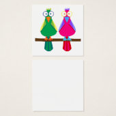 Two parrots (Front & Back)