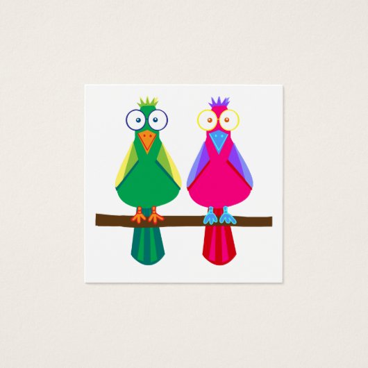 Two parrots (Front)