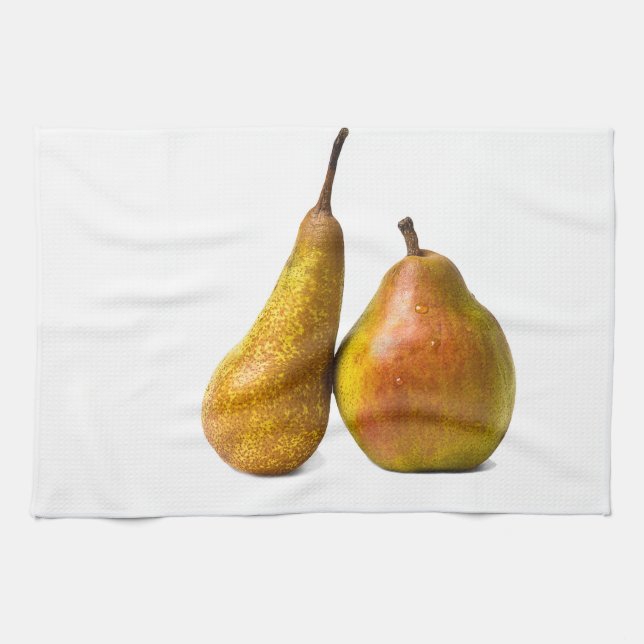 Two pears kitchen towel (Horizontal)