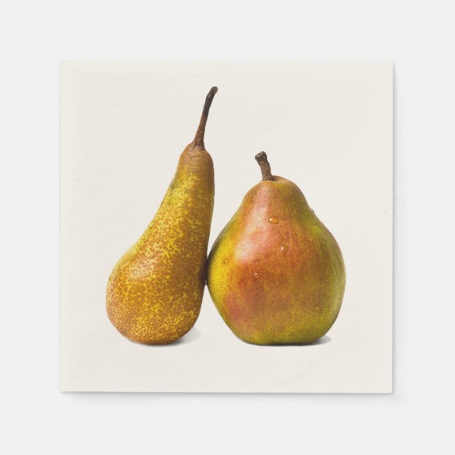 Two pears napkins (Front)