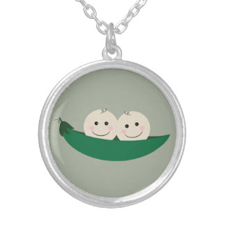 Two Peas an A Pod Necklace