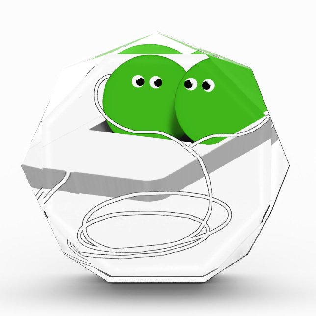 Two Peas In A Pod (Add Your Text) Award (Front)