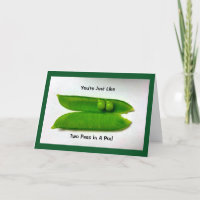 Two Peas In A Pod Anniversary Humor