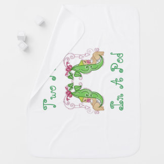 Two Peas In A Pod Baby Blanket