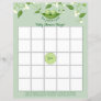 Two Peas in a Pod Baby Shower Bingo Game card