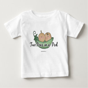 Two Peas In A Pod Baby T-Shirt
