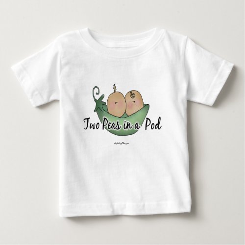 Two Peas In A Pod Baby T_Shirt