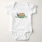 Two peas in a pod baby twins bodysuit