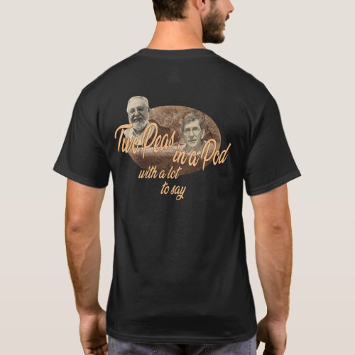 Two Peas In a Pod Brown Design for Mens Shirts