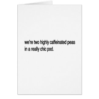 Two peas in a pod.. cards