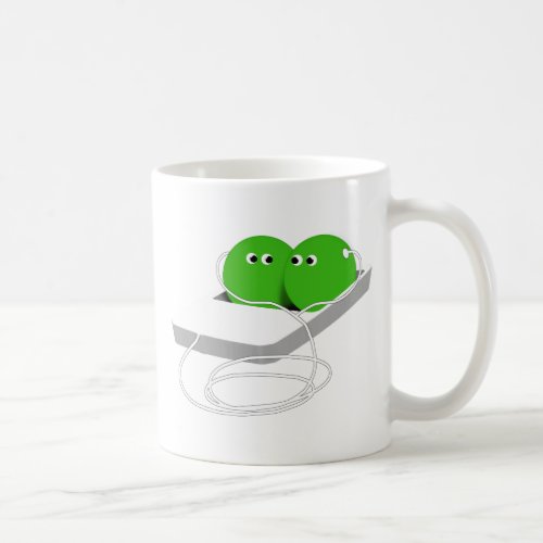 Two Peas In A Pod Coffee Mug