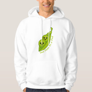 Two Peas In a Pod Cute and Punny T-shirt Hoodie
