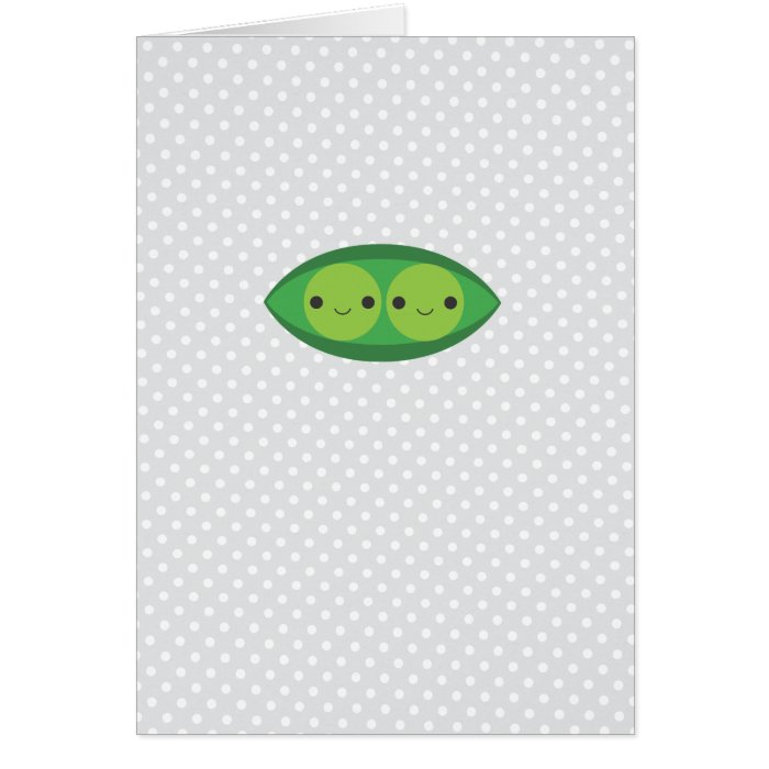 Two Peas in a Pod Greeting Cards