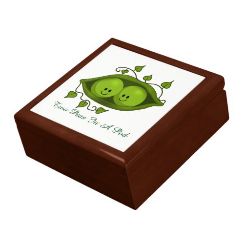 Two Peas In A Pod Jewelry Box