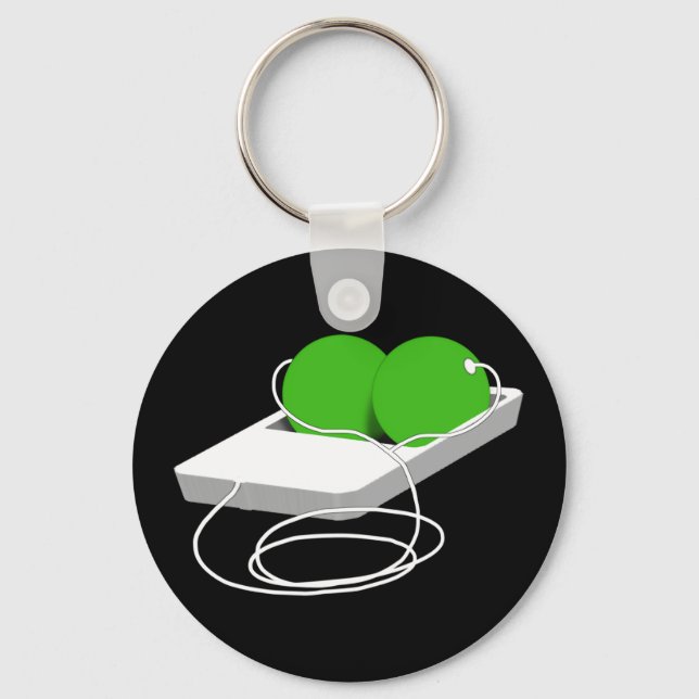 Two Peas in a Pod Keychain (Front)