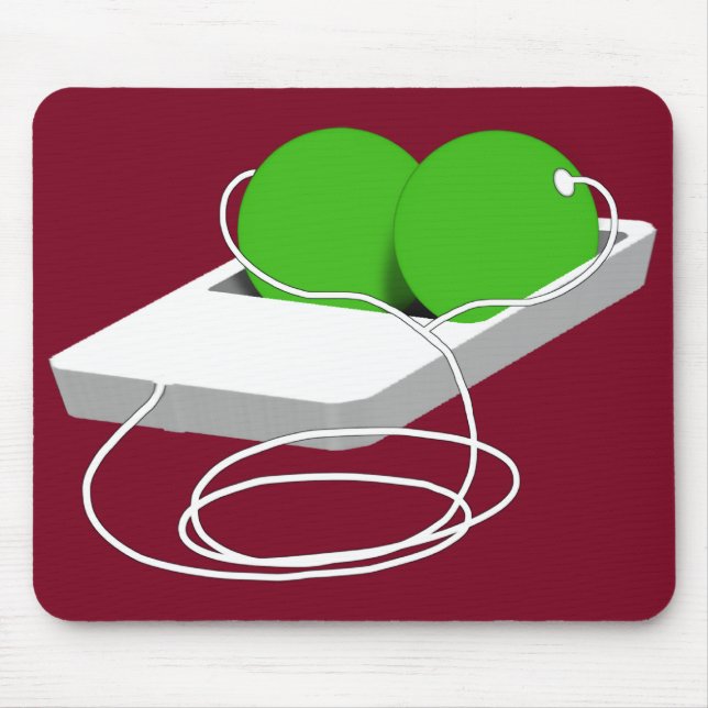 Two Peas in a Pod Mouse Pad (Front)