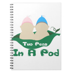 Two Peas In A Pod Notebook