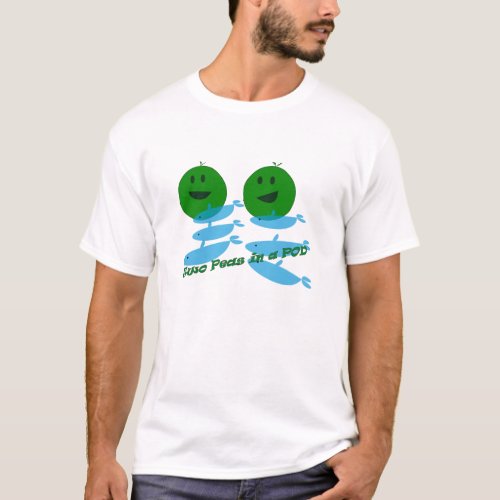 Two Peas in a Pod of Whales T_Shirt