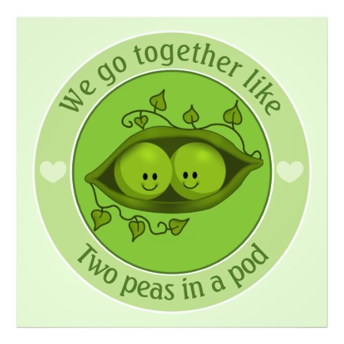 Two Peas In A Pod Photo Print