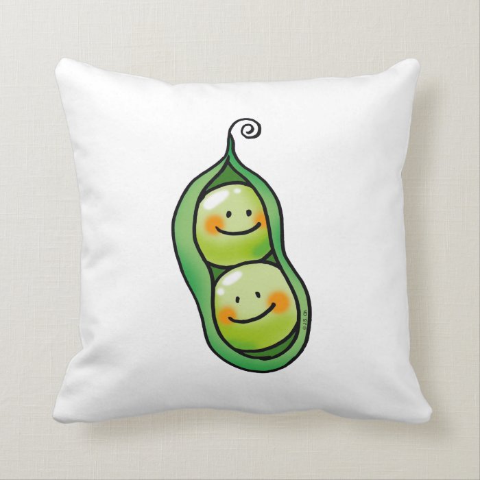 two peas in a pod pillows