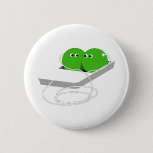 Two Peas In A Pod Pinback Button