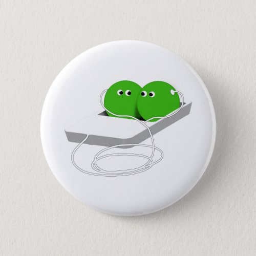 Two Peas In A Pod Pinback Button