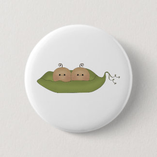 Two Peas In A Pod Pinback Button