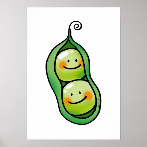 Two peas in a pod poster