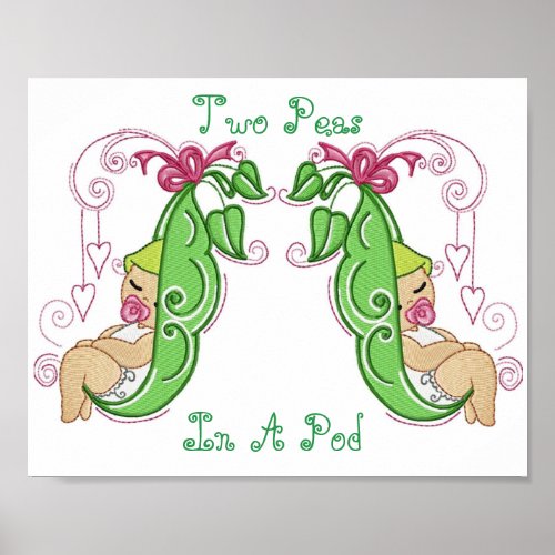 Two Peas In A Pod Poster