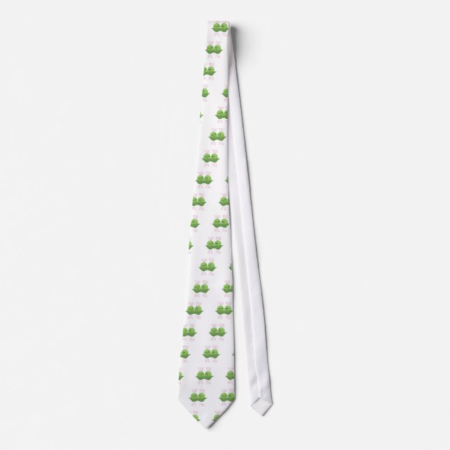 Two Peas In A Pod Tie (Front)